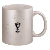 11oz Metallic Silver Mug Thumbnail