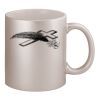 11oz Metallic Silver Mug Thumbnail