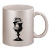 11oz Metallic Silver Mug Thumbnail