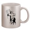 11oz Metallic Silver Mug Thumbnail
