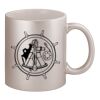 11oz Metallic Silver Mug Thumbnail