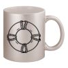 11oz Metallic Silver Mug Thumbnail