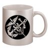 11oz Metallic Silver Mug Thumbnail