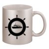 11oz Metallic Silver Mug Thumbnail
