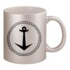11oz Metallic Silver Mug Thumbnail