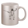 11oz Metallic Silver Mug Thumbnail
