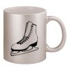 11oz Metallic Silver Mug Thumbnail