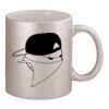 11oz Metallic Silver Mug Thumbnail