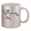 11oz Metallic Silver Mug Thumbnail
