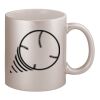 11oz Metallic Silver Mug Thumbnail