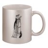 11oz Metallic Silver Mug Thumbnail