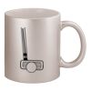 11oz Metallic Silver Mug Thumbnail
