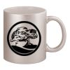 11oz Metallic Silver Mug Thumbnail