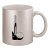 11oz Metallic Silver Mug Thumbnail