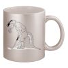 11oz Metallic Silver Mug Thumbnail