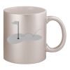 11oz Metallic Silver Mug Thumbnail