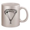 11oz Metallic Silver Mug Thumbnail