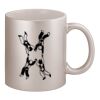 11oz Metallic Silver Mug Thumbnail