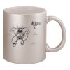11oz Metallic Silver Mug Thumbnail