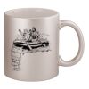 11oz Metallic Silver Mug Thumbnail