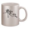 11oz Metallic Silver Mug Thumbnail
