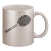 11oz Metallic Silver Mug Thumbnail
