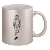 11oz Metallic Silver Mug Thumbnail