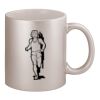 11oz Metallic Silver Mug Thumbnail