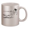 11oz Metallic Silver Mug Thumbnail