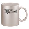 11oz Metallic Silver Mug Thumbnail