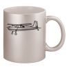 11oz Metallic Silver Mug Thumbnail