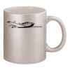 11oz Metallic Silver Mug Thumbnail
