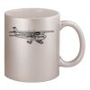 11oz Metallic Silver Mug Thumbnail