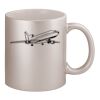 11oz Metallic Silver Mug Thumbnail