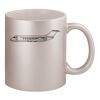 11oz Metallic Silver Mug Thumbnail