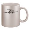 11oz Metallic Silver Mug Thumbnail