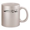 11oz Metallic Silver Mug Thumbnail