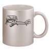11oz Metallic Silver Mug Thumbnail