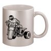 11oz Metallic Silver Mug Thumbnail