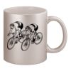 11oz Metallic Silver Mug Thumbnail