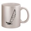 11oz Metallic Silver Mug Thumbnail