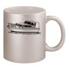 11oz Metallic Silver Mug Thumbnail