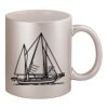 11oz Metallic Silver Mug Thumbnail