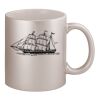 11oz Metallic Silver Mug Thumbnail