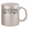 11oz Metallic Silver Mug Thumbnail