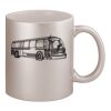 11oz Metallic Silver Mug Thumbnail