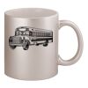11oz Metallic Silver Mug Thumbnail