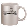 11oz Metallic Silver Mug Thumbnail