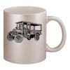 11oz Metallic Silver Mug Thumbnail
