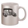 11oz Metallic Silver Mug Thumbnail